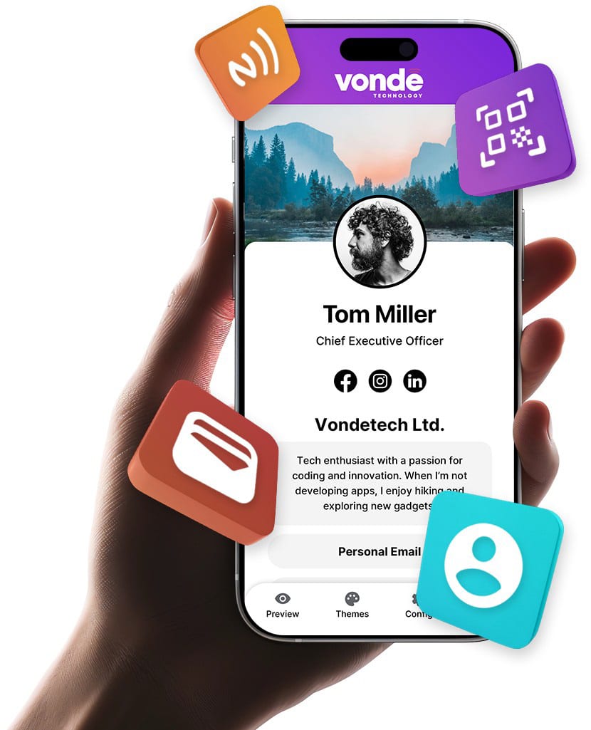 Vonde Pro App - Bio Page Manager