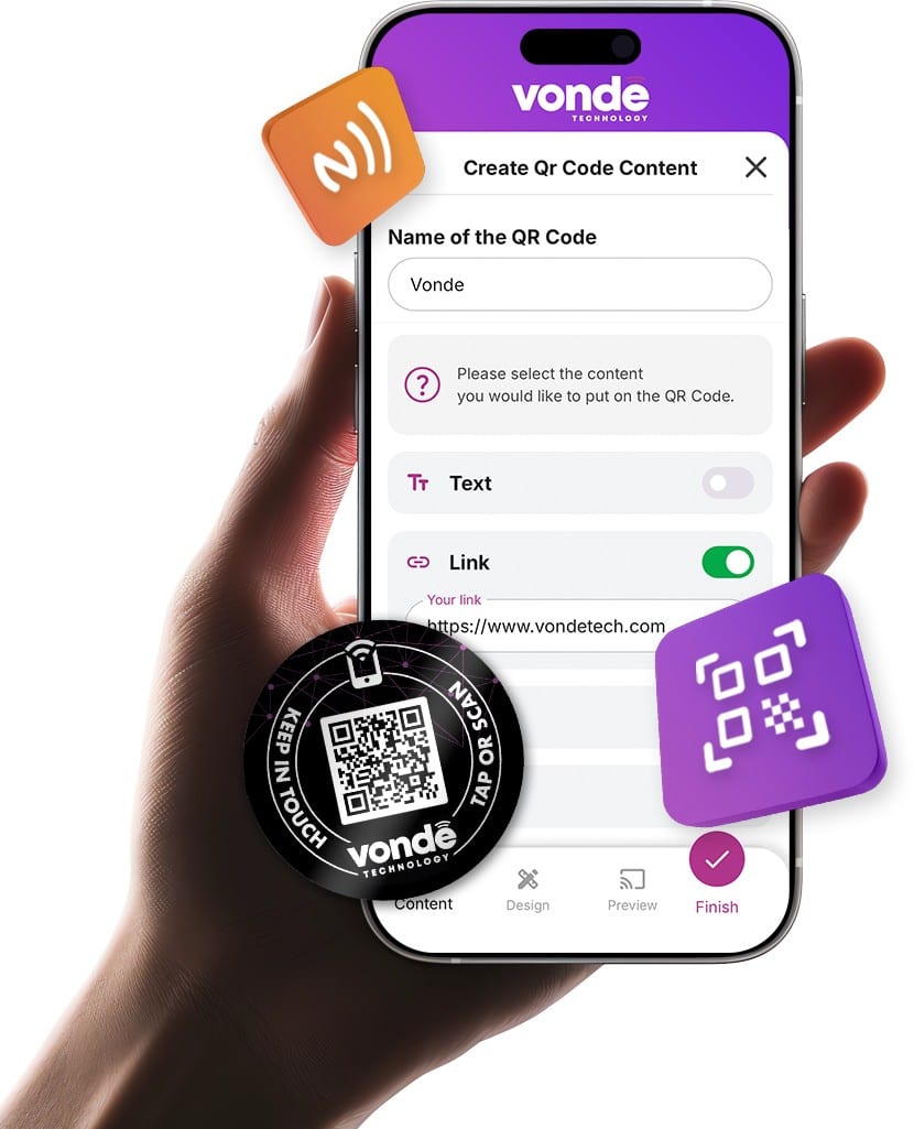 Vonde Pro App - QR Manager