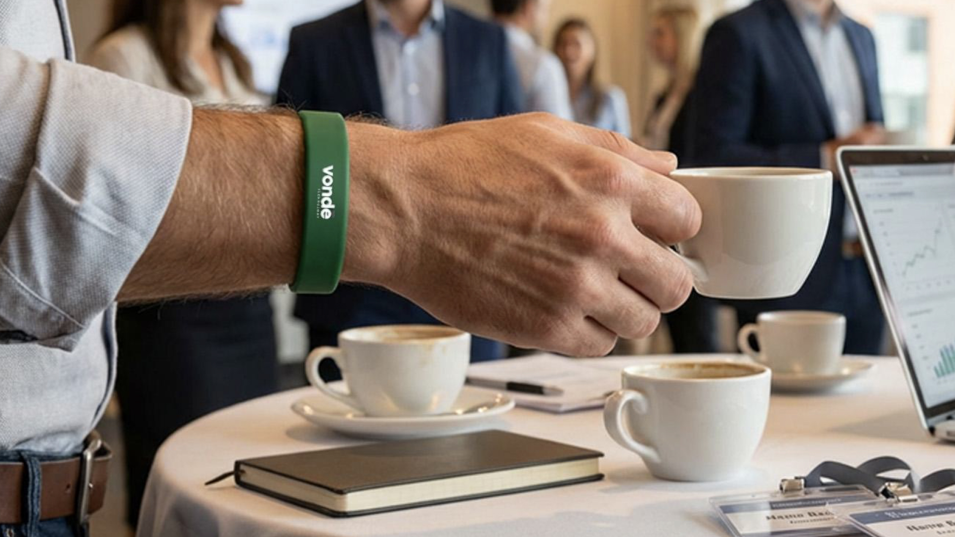 EventBand karkötő konferencián