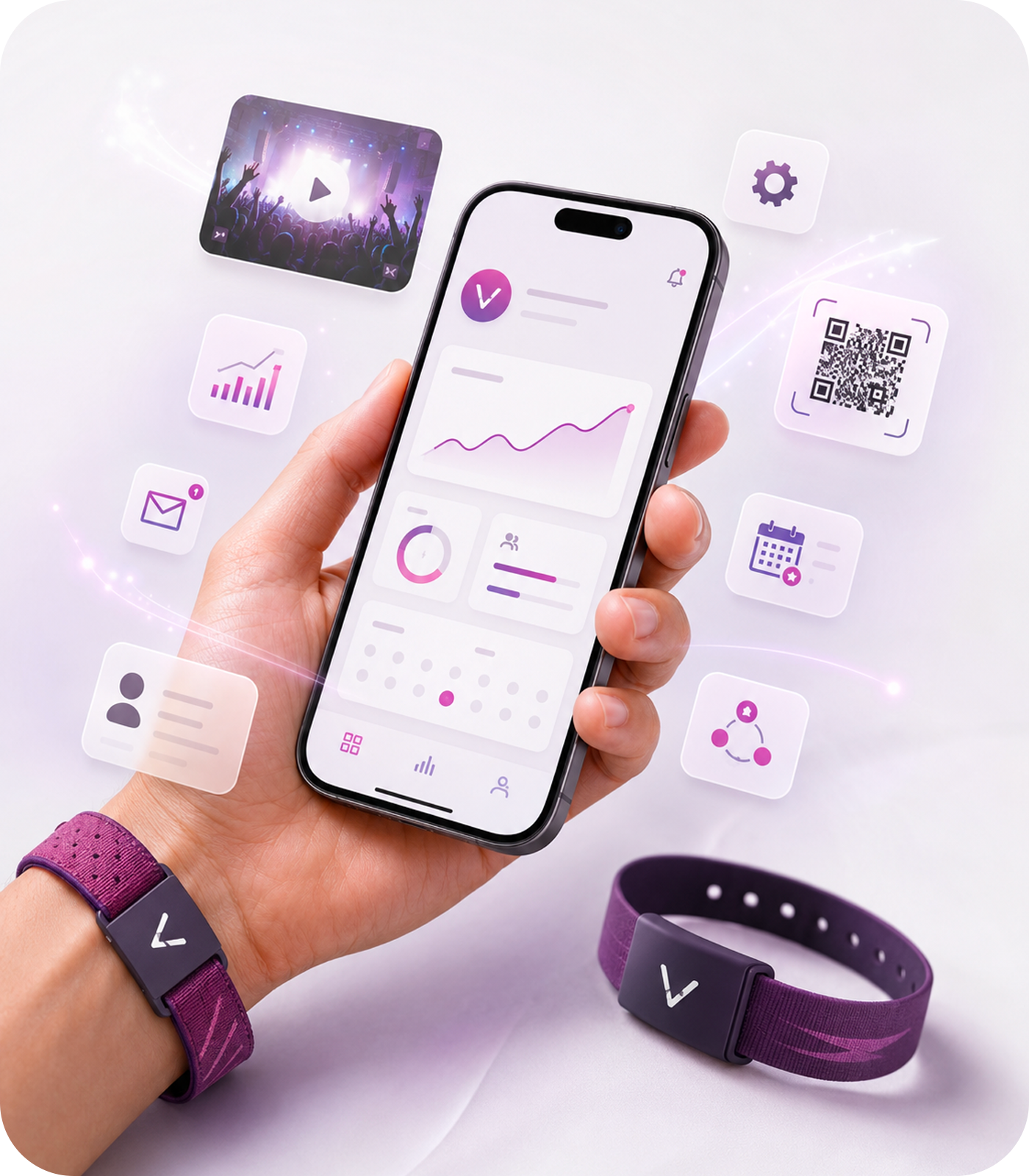 A Vonde Bands kapcsolódó digitális lehetőségei