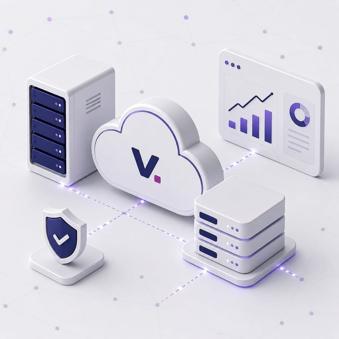 Vonde Vault on-premise és cloud infrastruktúra vizuál